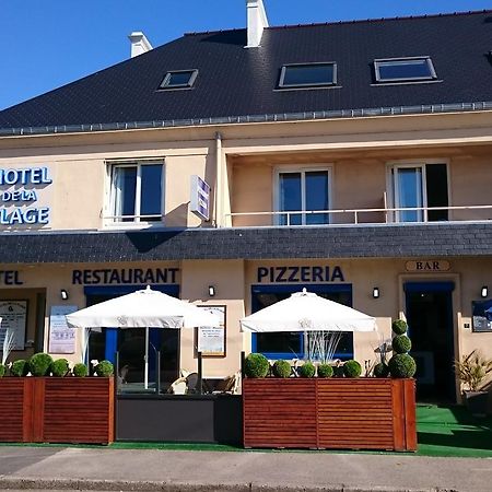 Hotel De La Plage Quinéville Exteriör bild